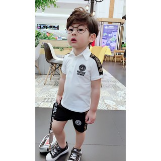 Quần áo trẻ em, bộ thể thao cộc tay M01