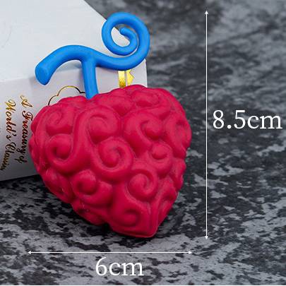 Set 6 Đồ trang trí Trái Cây Ác Quỷ Trong One Piece Trang Trí