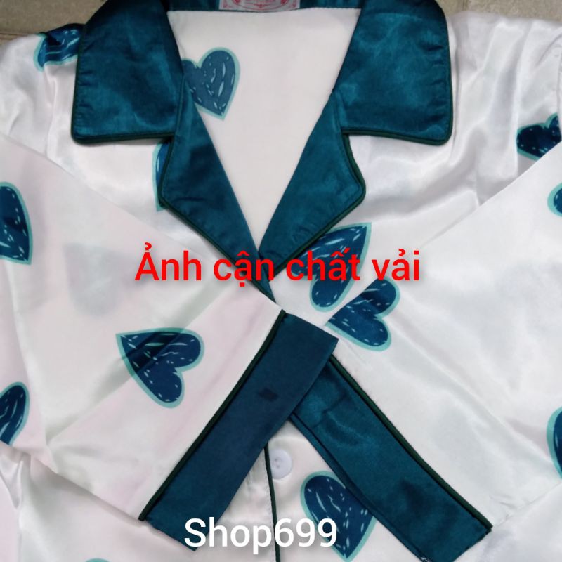 BỘ VÁY NGỦ LỤA NGẮN TAY SIÊU XINH HÀNG QUẢNG CHÂU CAO CẤP