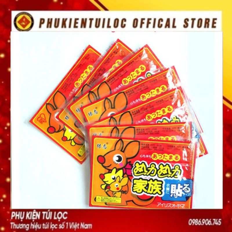 Miếng Dán Giữ Nhiệt Lựa Chọn Cơ Thể/Bàn Chân - Dán Nóng Sưởi Ấm Ngày Đèn Đỏ, Đau Bụng Kinh- Phukientuiloc.com