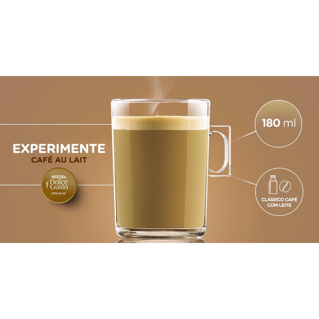 SALE 20% CAFE VIÊN NÉN NESCAFE DOLCE GUSTO VỊ CAFE SỮA- AU LAIT