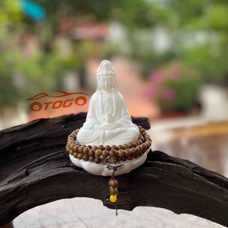 Tượng Quan Âm Sứ Cao Cấp Để Taplo Xe Hơi , Tượng Phật Bà Quan Âm , Tượng Mẹ Quan Âm Trang Trí Ô Tô