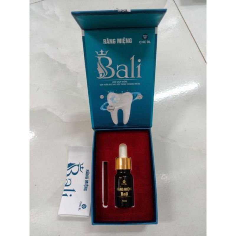 Răng miệng Bali 10ml ngừa sâu răng, trắng răng, viêm lợi, nhiệt miệng