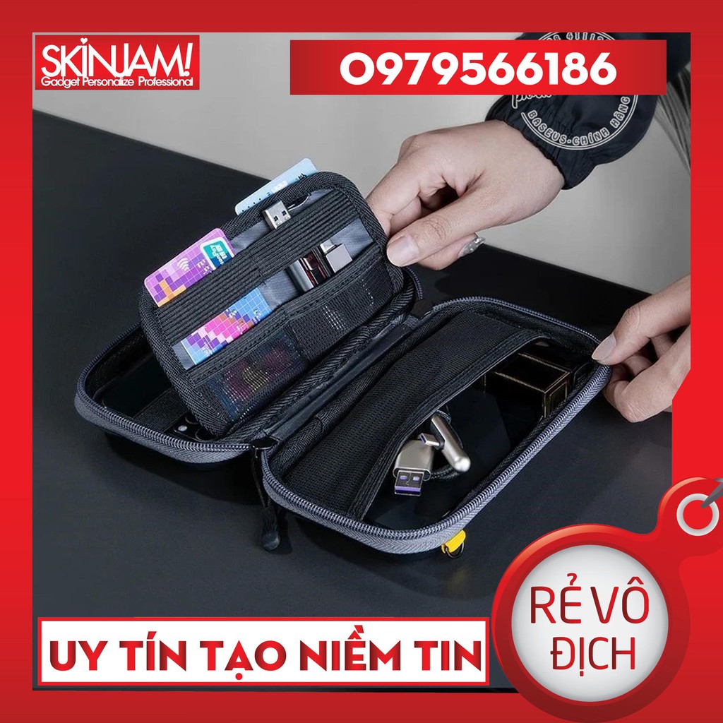 Túi phụ kiện chống sốc, chống va đập Baseus Let’s Go Hermit Shockproof Storage Bag