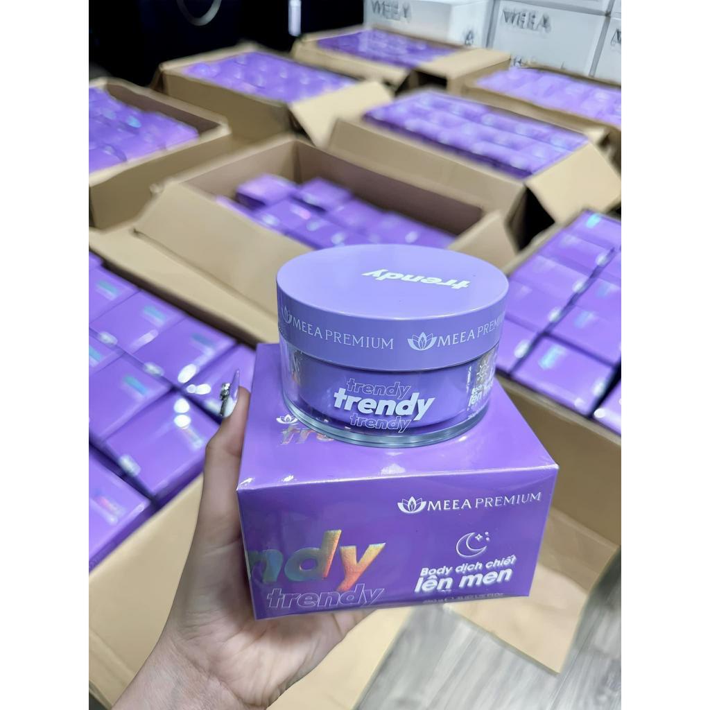 Kem Body Trendy Dịch Chiết Lên Men MEEA, Dưỡng Da Trắng Sáng,Nuôi Dưỡng Làn Da