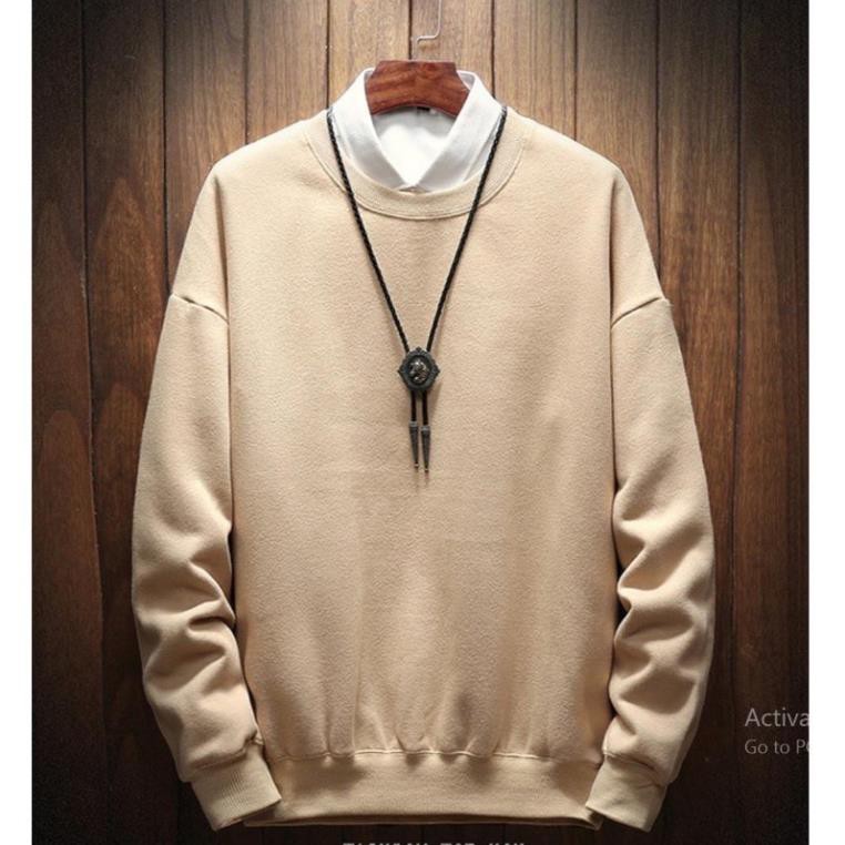 Áo khoác Sweater trơn Basic xer tà cực đẹp phong cách việt thời trang kmg