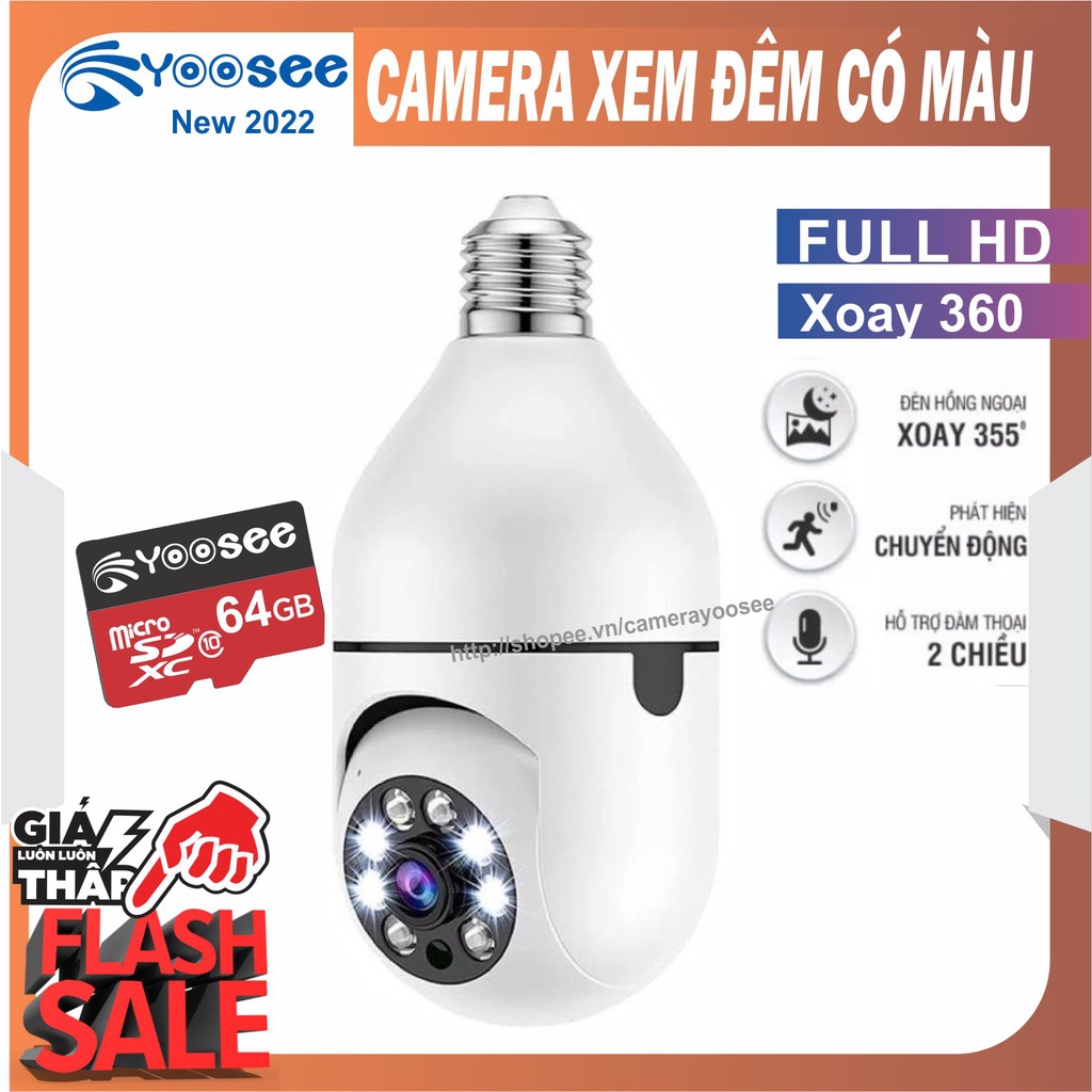 Camera IP YooSee thế hệ mới siêu nét - FHD GW05
