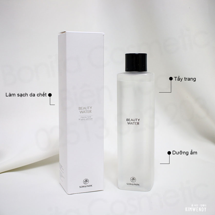 Nước hoa hồng làm đẹp SON &amp; PARK Beauty Water 340ml