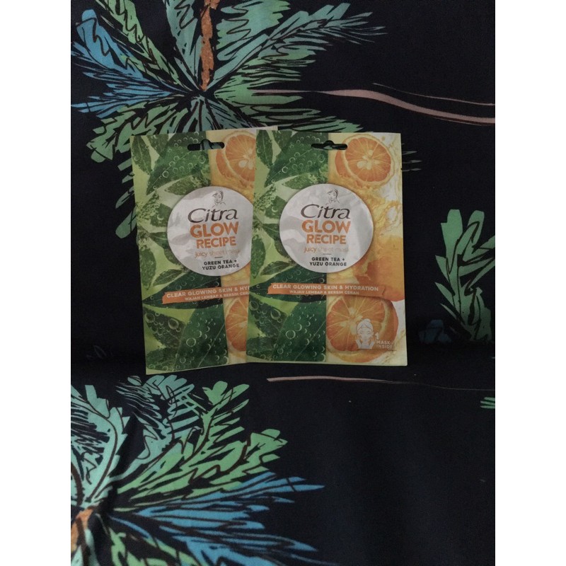 (Hàng Mới Về) Set 25 Túi Trà Xanh + Trà Xanh + Cam 25 Gr