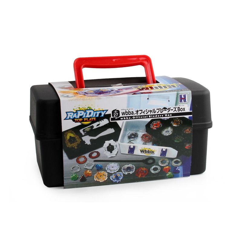 Set 12 con quay đồ chơi Beyblade B122 b125 b127 thú vị kèm hộp đựng dành cho bé