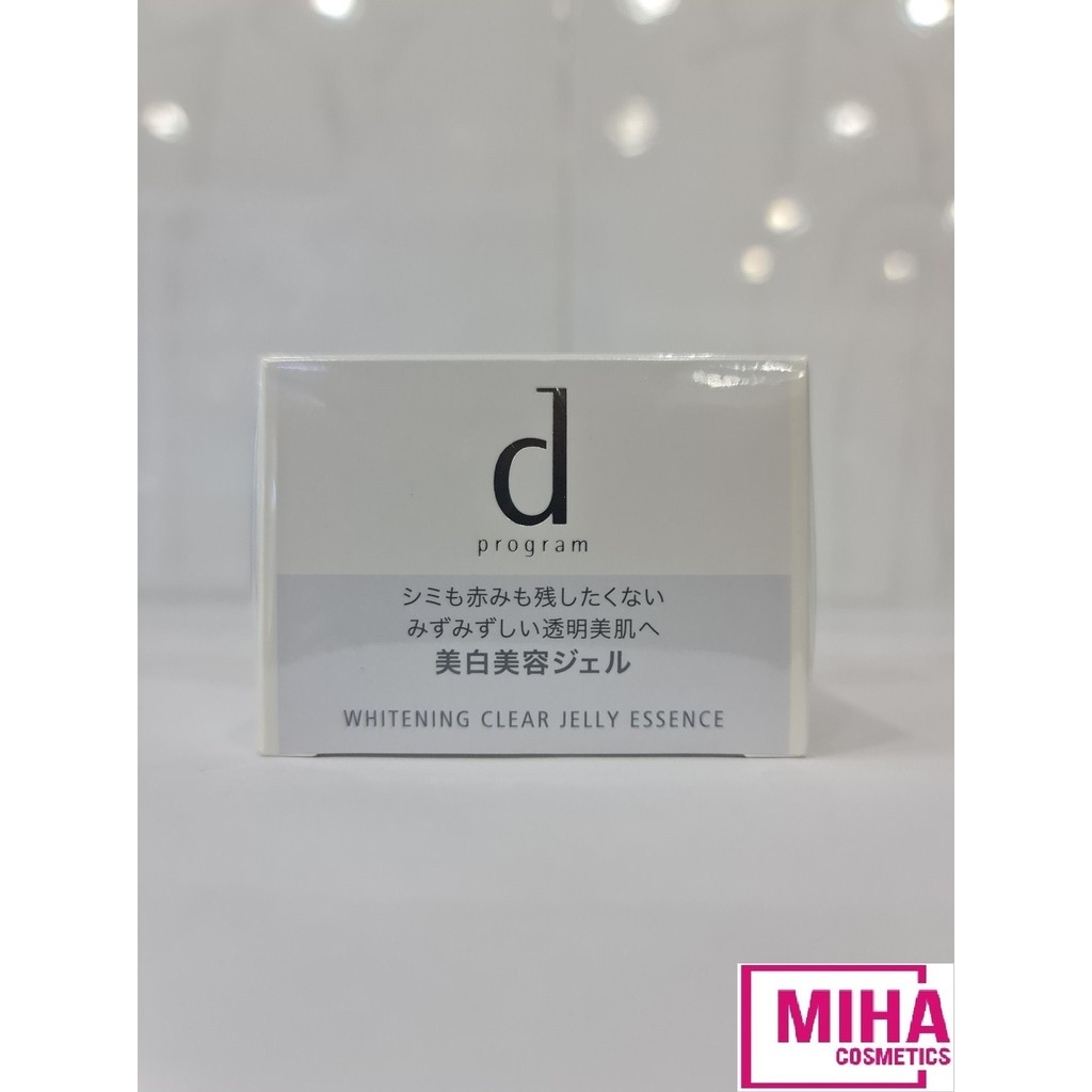 Tinh Chất Dưỡng Trắng Da Dạng Jelly D-Program Whitening Jelly Clear Essence 60g Nhật Bản
