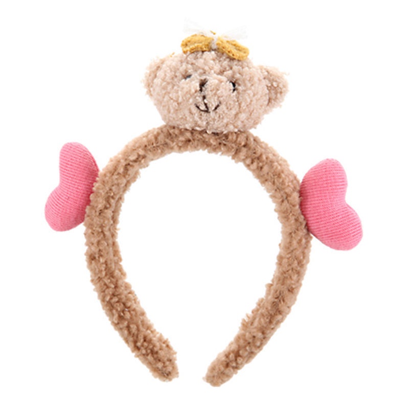 Băng đô thời trang hình gấu giản đơn xinh xắn dành cho nữ