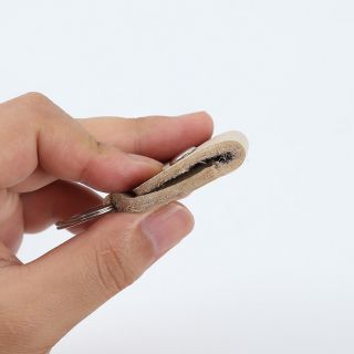 Móc khoá đựng phím đàn. Bằng da thật. 19k/ móc