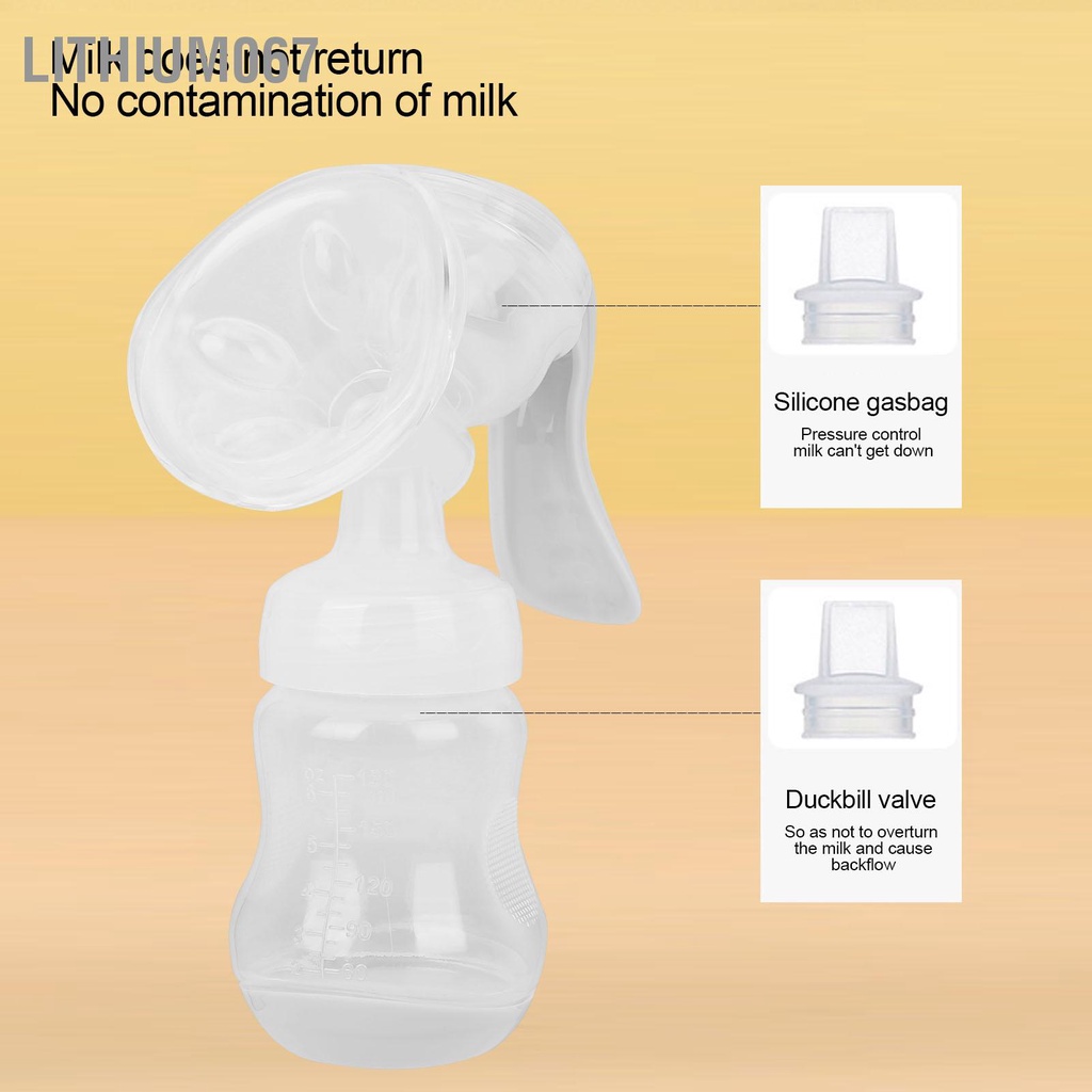 Máy Hút Sữa Cầm Tay Không Gây Đau Rát, Kích Sữa Về Nhanh, Lực Hút Mạnh - Có thể điều chỉnh cường độ Lithium067