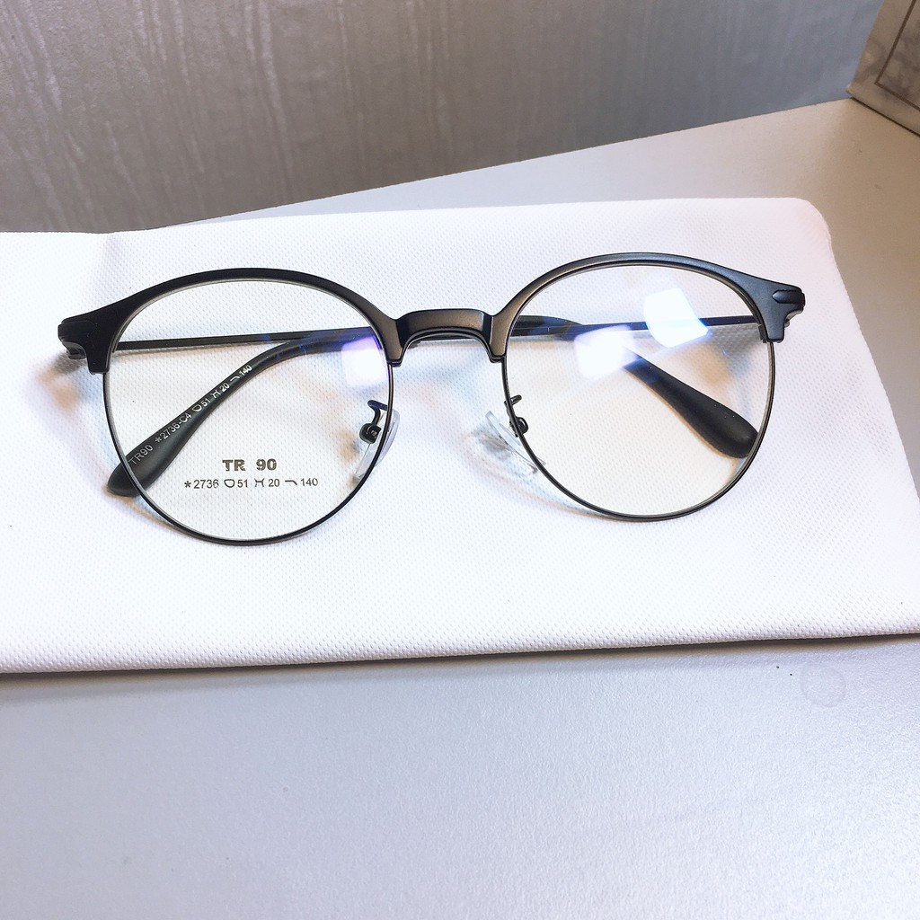 [Mã SKAMCLU7 giảm 10% cho đơn từ 0Đ] Gọng kính tròn 2736 nhận cắt cận viễn loạn | BigBuy360 - bigbuy360.vn