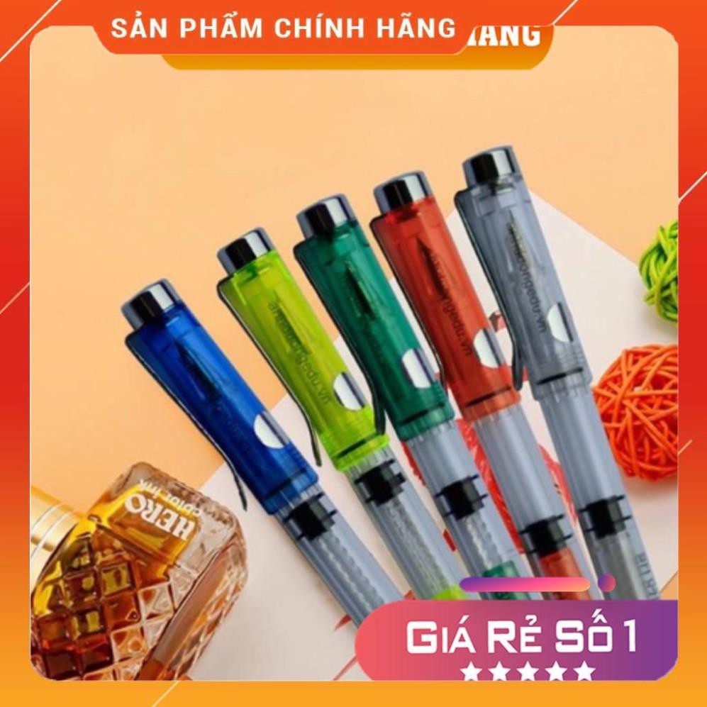 *HOT* Bút Mài Thầy Ánh Nét Thanh Nét Đậm – Bút Máy Ánh Dương Ngòi Kim Tinh Lá Tre SH048