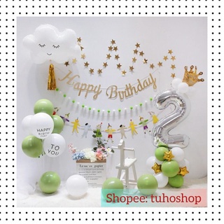 Sét sinh nhật theo phong cách Hàn Quốc mẫu 1