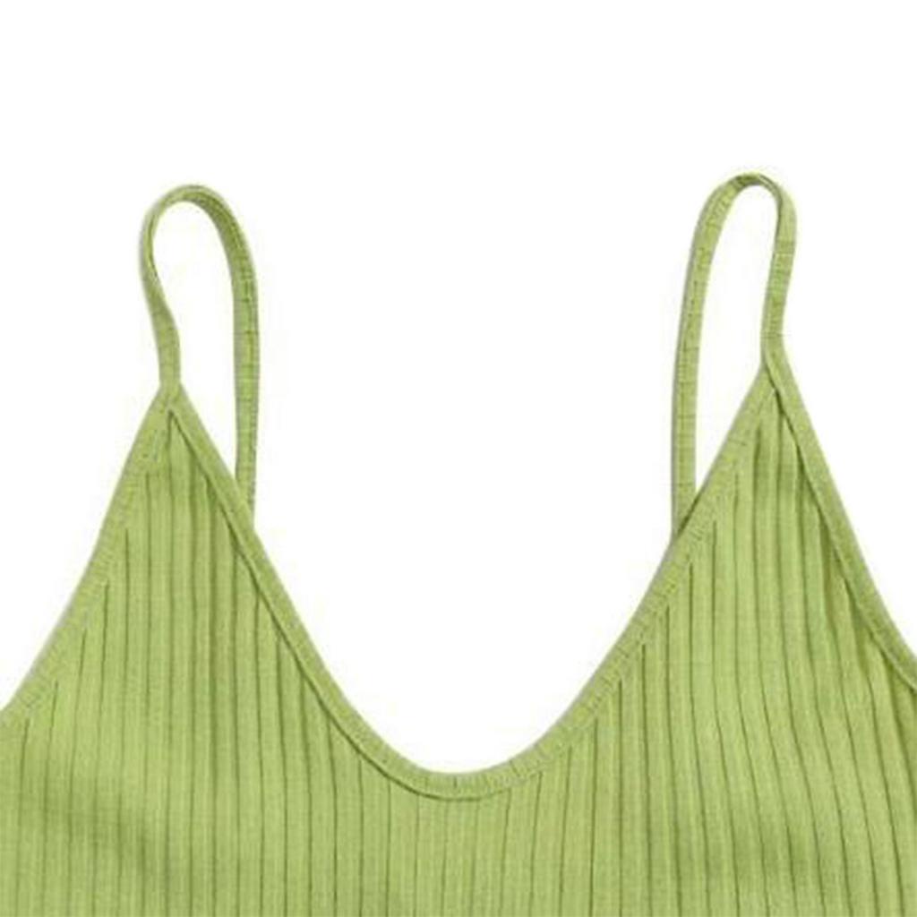 Áo Croptop Hai Dây Hở Lưng Thời Trang Quyến Rũ Cho Nữ 5 Màu Tùy Chọn