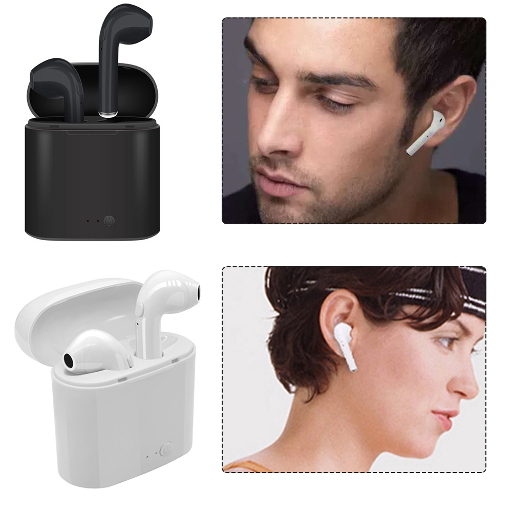 Tai nghe không dây i7s Tws kết nối Bluetooth phong cách thể thao độc đáo