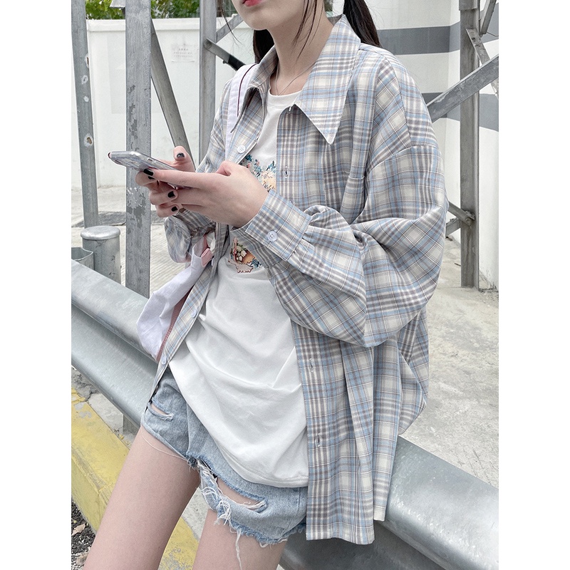 Áo sơ mi nữ kiểu tiểu thư Hàn Quốc bánh bèo bigsize form rộng đẹp kiểu công sở K3T1-3