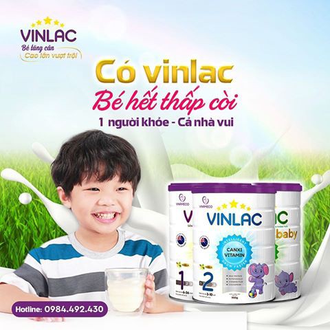 Sữa Vinlac Số 2 900g