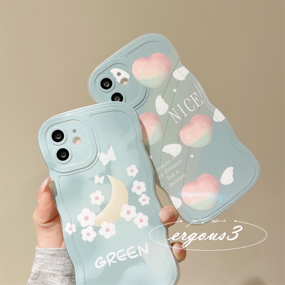 Ốp Điện Thoại Họa Tiết Trái Tim Cho iPhone 14 13 12 11 Pro Max SE2020 X XR Xs Max 7 8 Plus