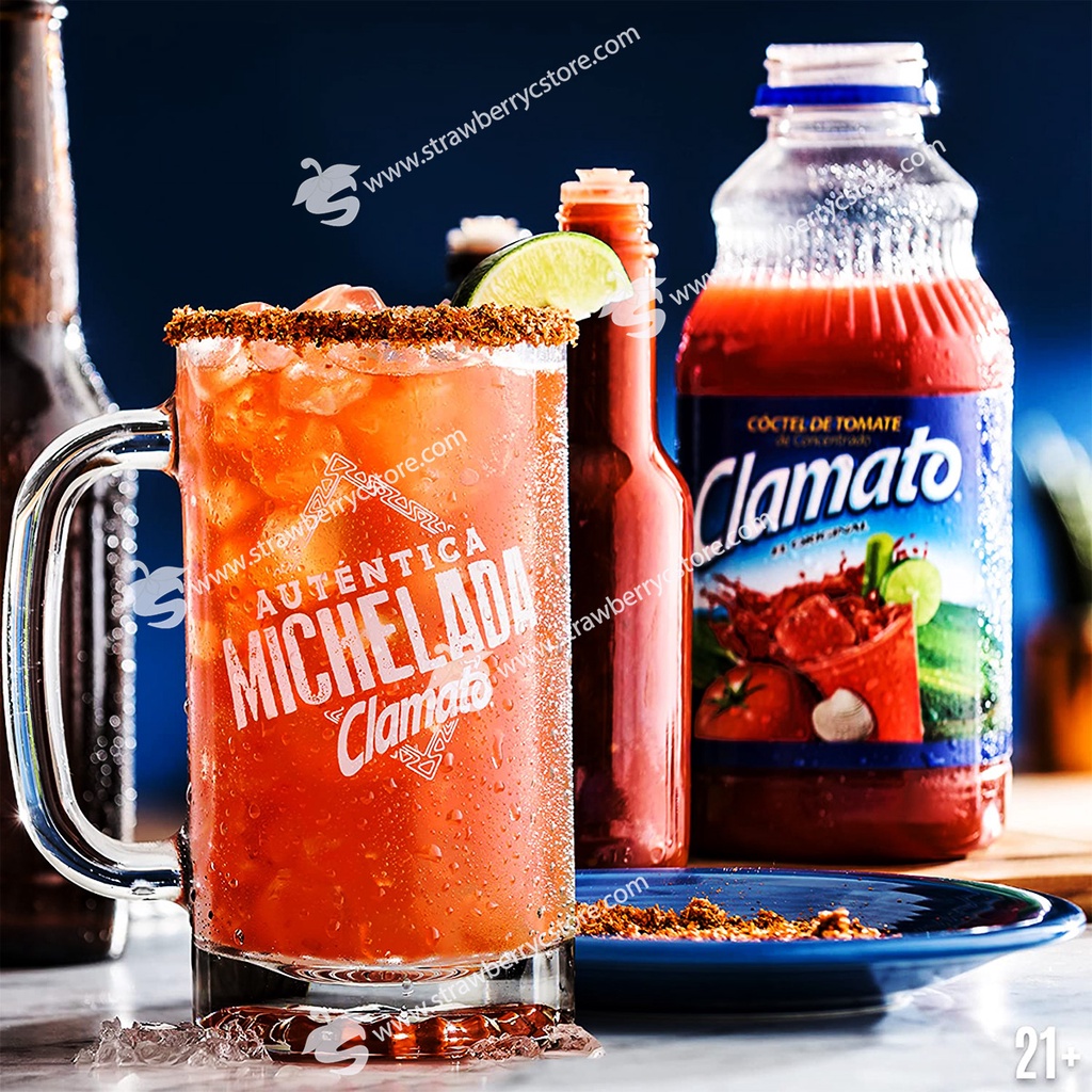 Nước Ép Cà Chua, Nghêu Vị Truyền Thống Clamato Original Tomato Cocktail, Chai 946 mL  32 Fl. Oz.