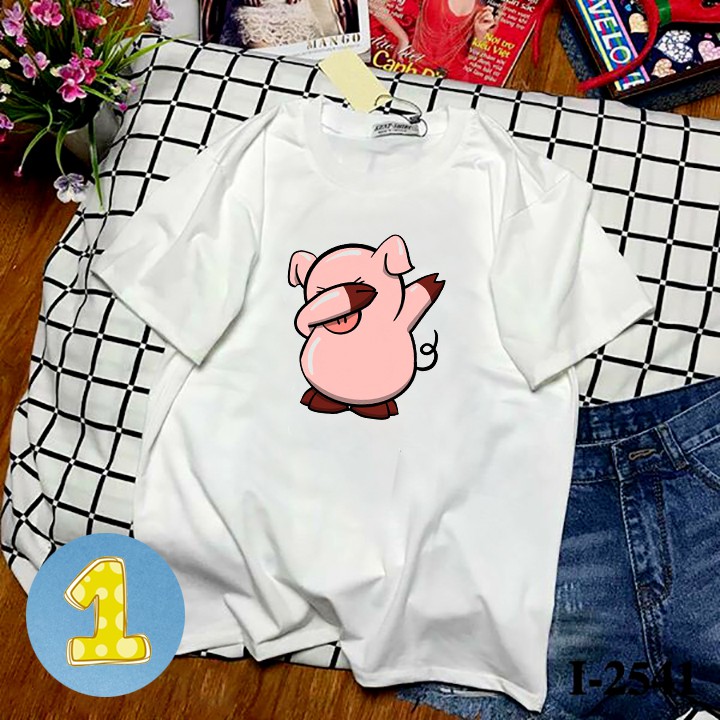 BST áo thun tay lỡ unisex đẹp chất liệu cotton