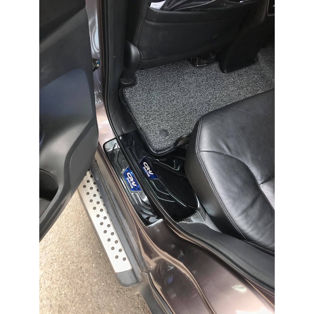Ốp bậc cửa CRV 2016, nẹp bước chân Titan Honda Crv 2016,  giá tốt nhất thị trường