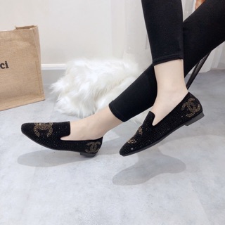 SLIP ON #CN ĐÍNH ĐÁ FULLBOX
