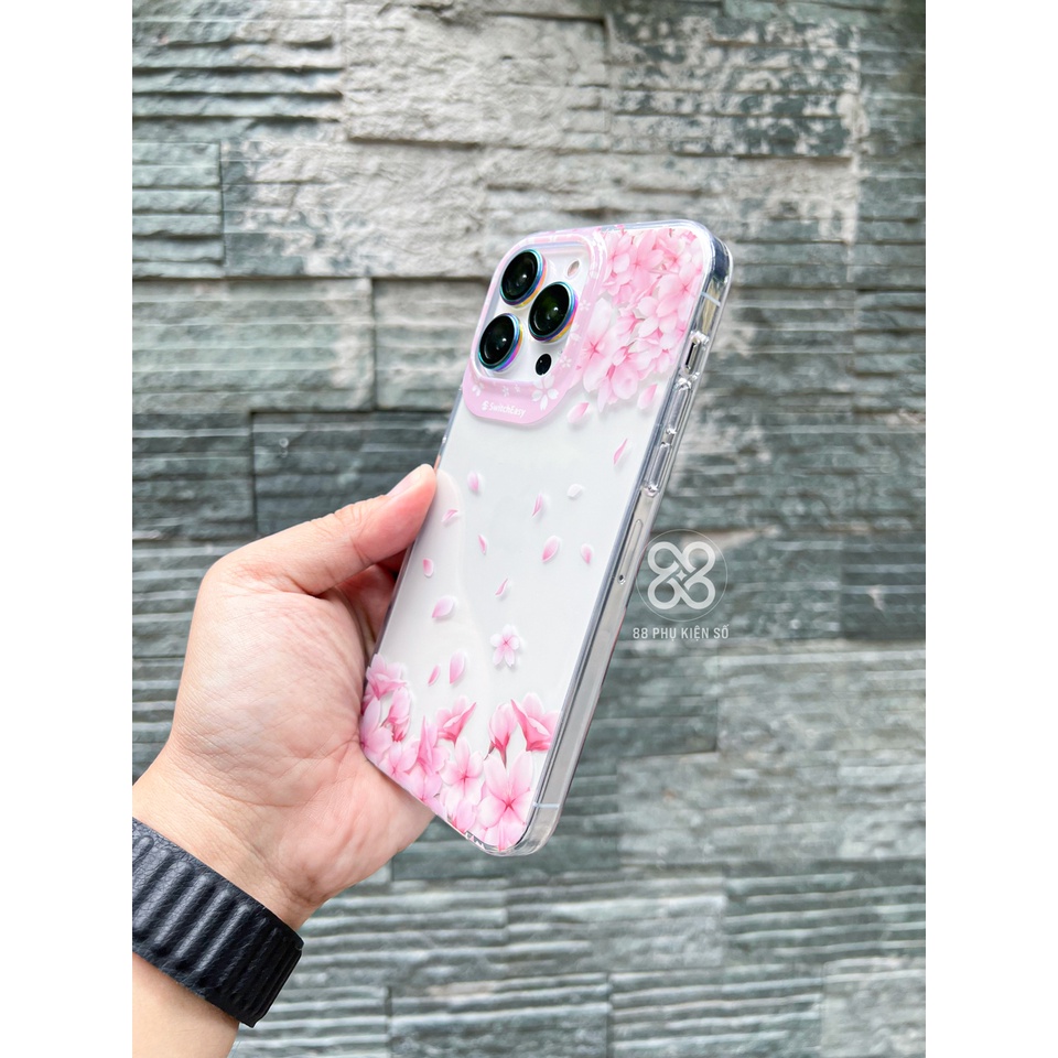 SwitchEasy Artist Sakura chiếc ốp thương hiệu mỹ 3D chống sốc