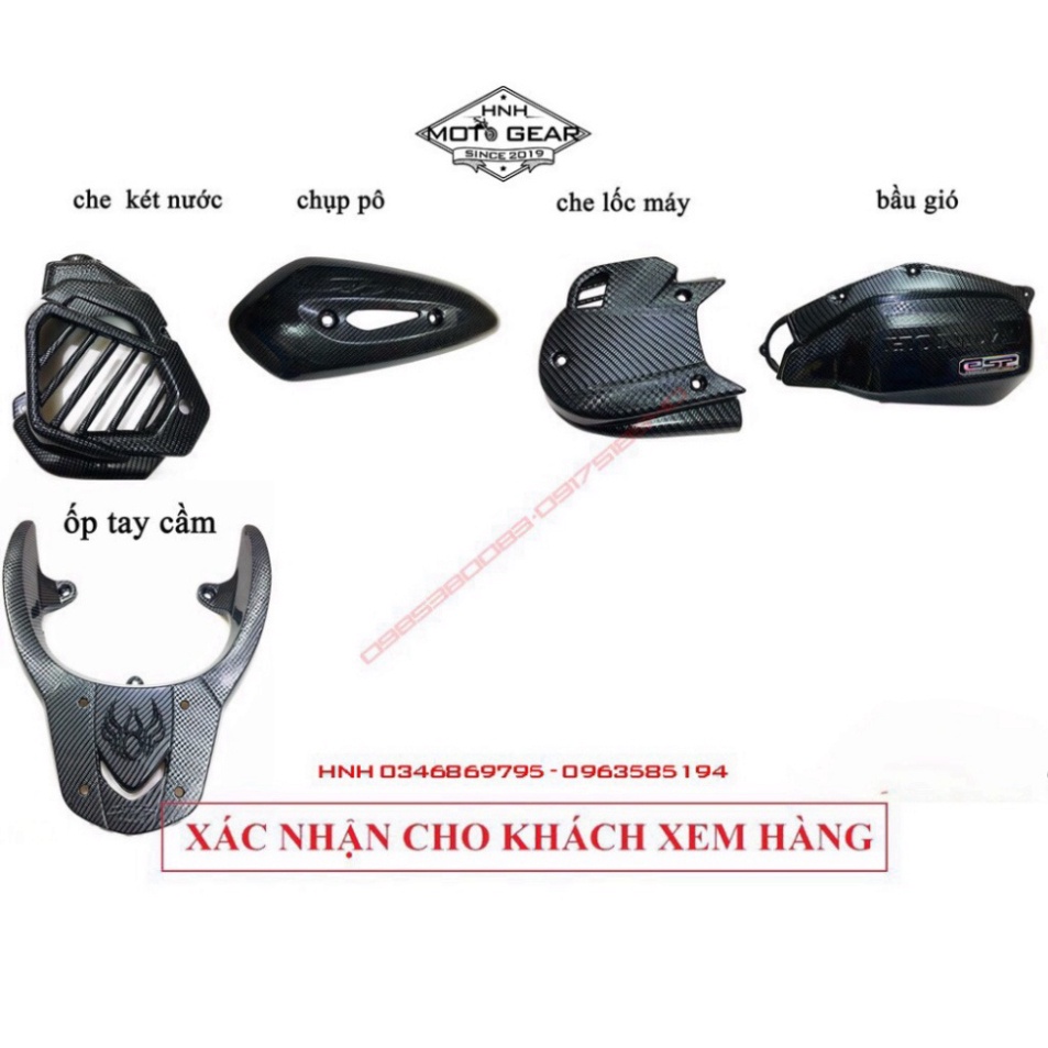 Bộ Carbon Cho SH Mode 2020 Artista Chính Hãng