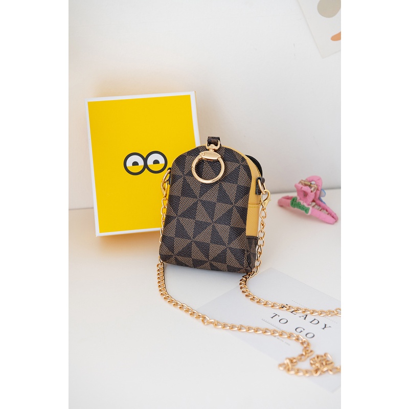 Túi Đeo Chéo Mini Hình Minions Xinh Xắn Đáng Yêu