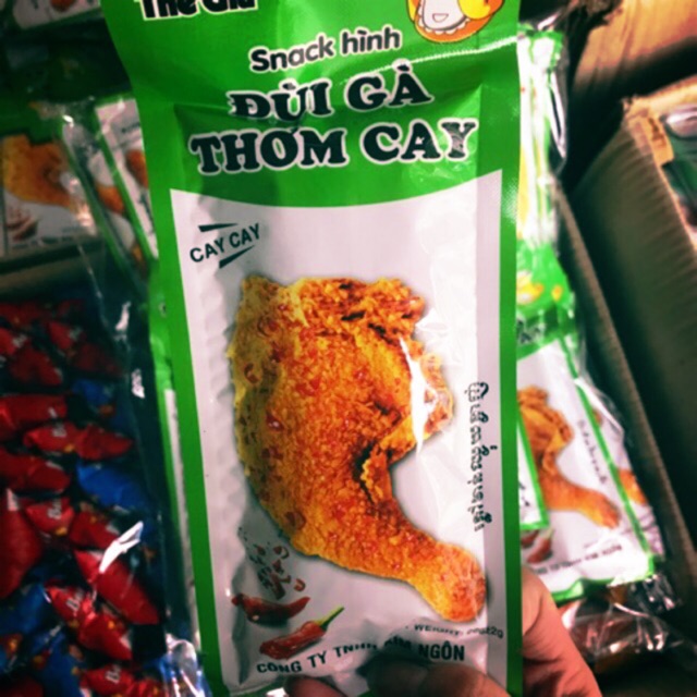 10 Gói BIM BIM QUE SNACk GÀ THƠM CAY MỚI - SIÊU HOT