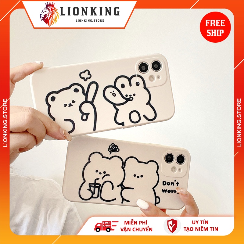 Ốp lưng iphone 6plus 6splus 7 plus 8plus X Xr XsM 11 12 13 Promax - MANGO256 - LionKingStore