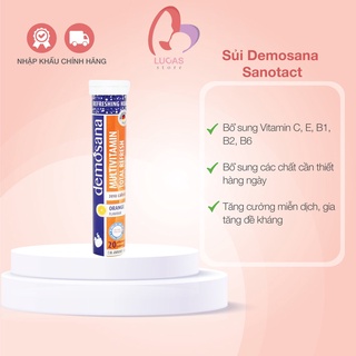 Viên Sủi Demosana Multivitamin Total Refresh Tuýp 20 Viên - TP014