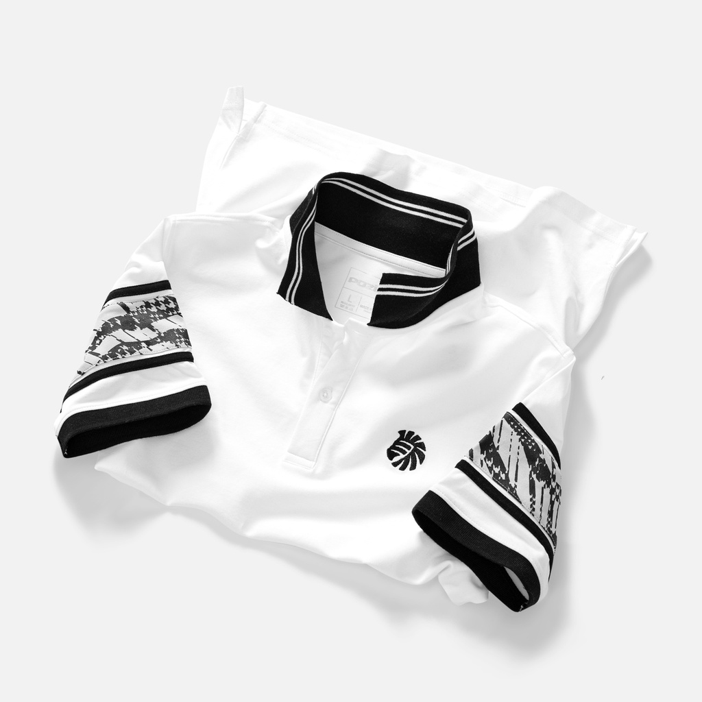 Áo Thun Polo Nam KSM Menswear Tay Ngắn phối Rằn Ri Camo có cổ bẻ vải Cotton dày mịn đẹp PL715