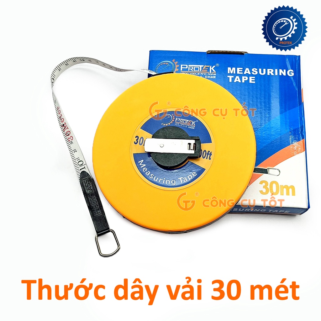 Thước dây 30m sợi vải thủy tinh