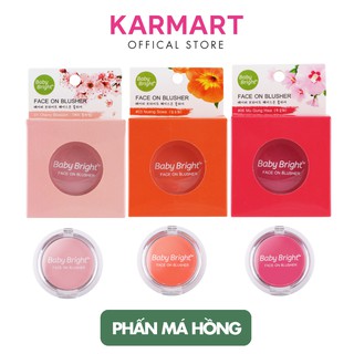 Phấn Má Hồng Baby Bright Face On Blusher 5g