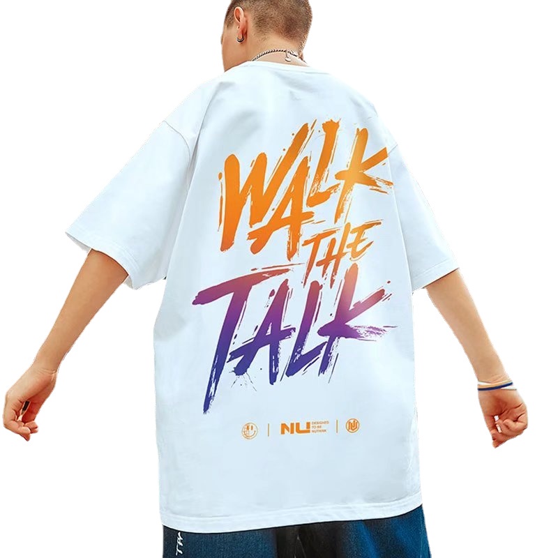 Áo Thun Tay Ngắn In Họa Tiết Hoạt Hình Phong Cách Hip Hop Thời Trang Mùa Hè Cho Nam Và Nữ Size M-8XL