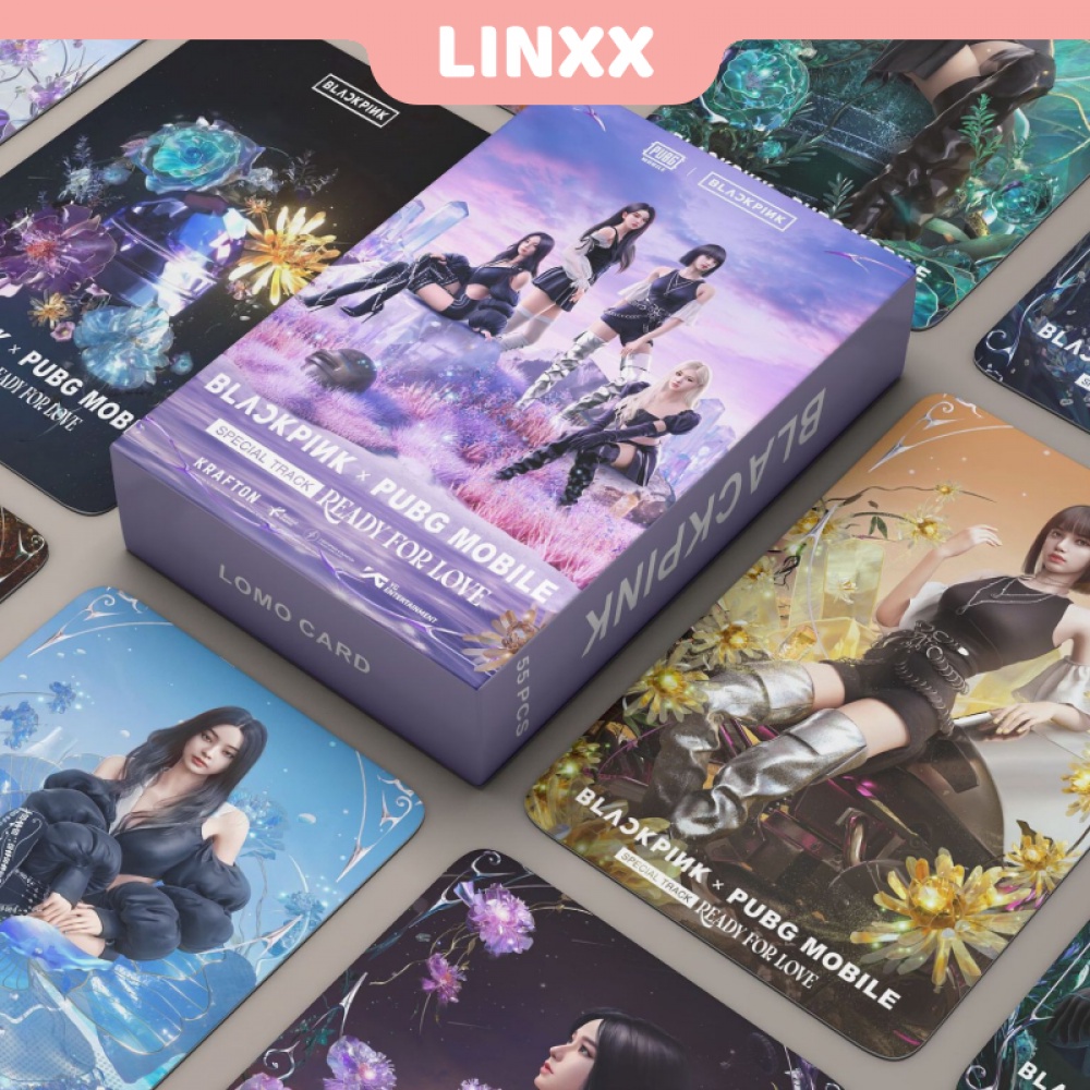 Hộp 55 Ảnh Thẻ Lomo Nhóm Nhạc BLACKPINK