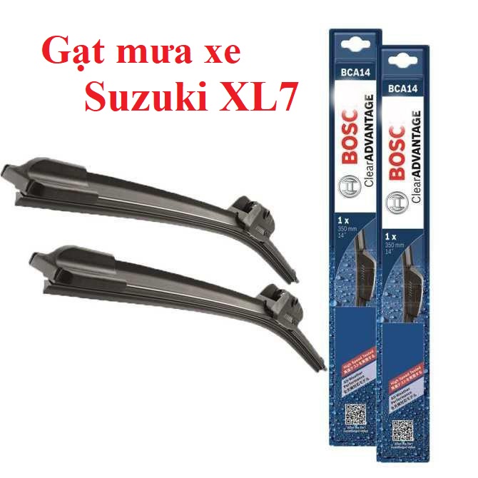 Gạt mưa Silicon xe Suzuki XL7, XL-7 đời 2019- 2020- 2021- 2022 Bộ 2 gạt