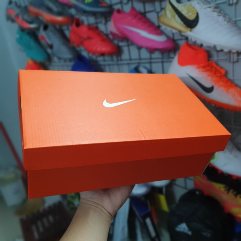 Hộp Đựng Giày Dép NIKE Nấp Gấp Tiện Dụng - Màu Cam