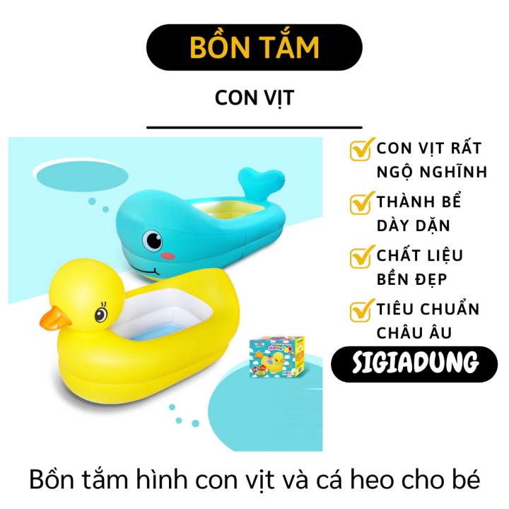 [SGD] Phao Bơi Cho Bé - Đồ Chơi Hồ Bơi, Bể Tắm Hình Vịt Và Cá Heo Cho Bé Từ 0-36 Tháng 9781