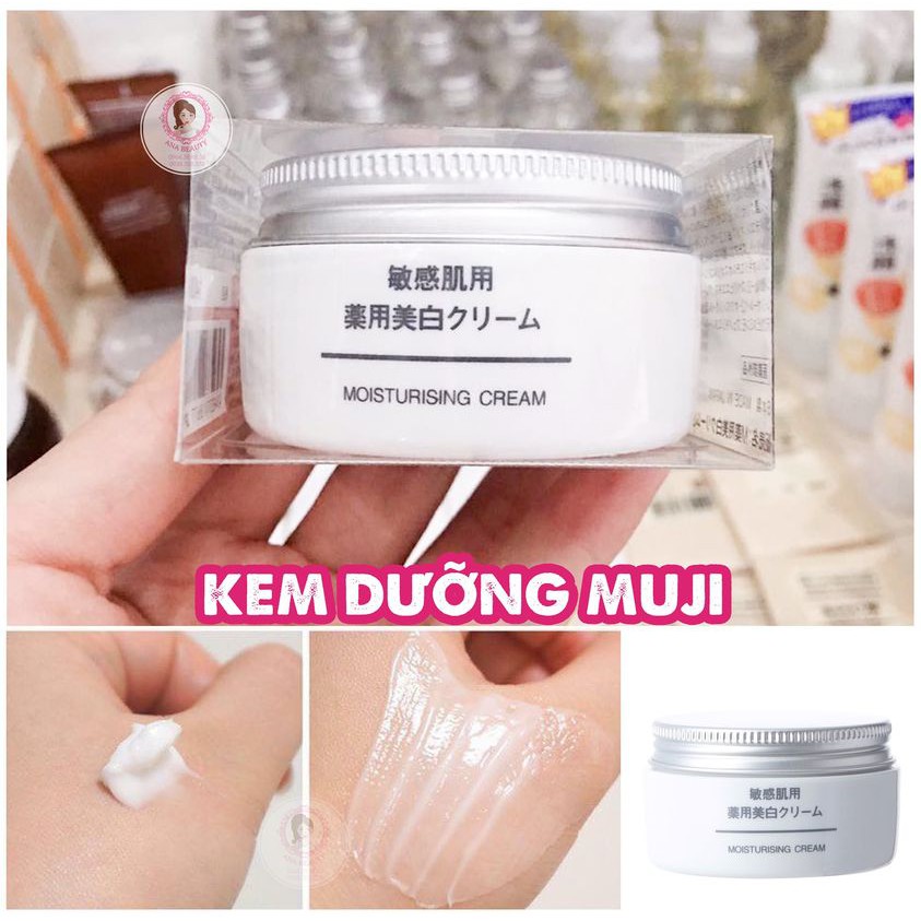 KEM DƯỠNG TRẮNG DA MUJI - DA DẦU