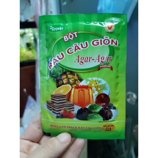 Bột rau câu giòn Agar - Agar