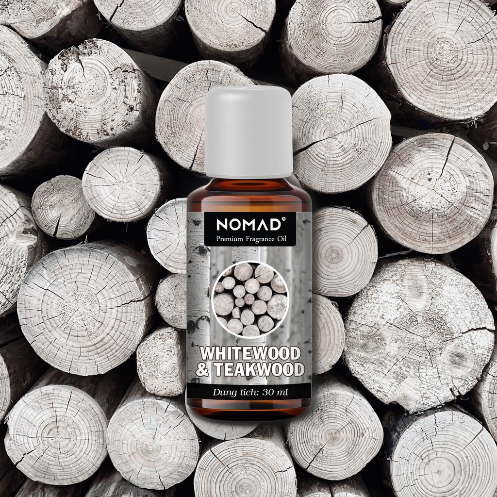 Tinh Dầu Thơm Nomad Premium Fragrance Oil - Whitewood & Teakwood