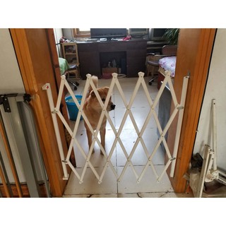 Rào chặn cửa, cầu thang an toàn cho bé và vật nuôi CJ-101 , max 113 cm