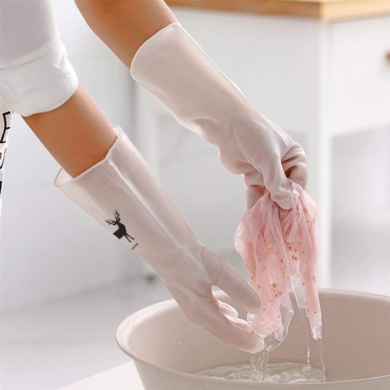 Găng tay cao su xuất Nhật rửa bát - làm bếp - vệ sinh nhà