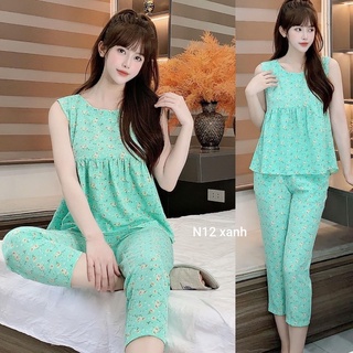 đồ bộ mặc nhà lụa hàn